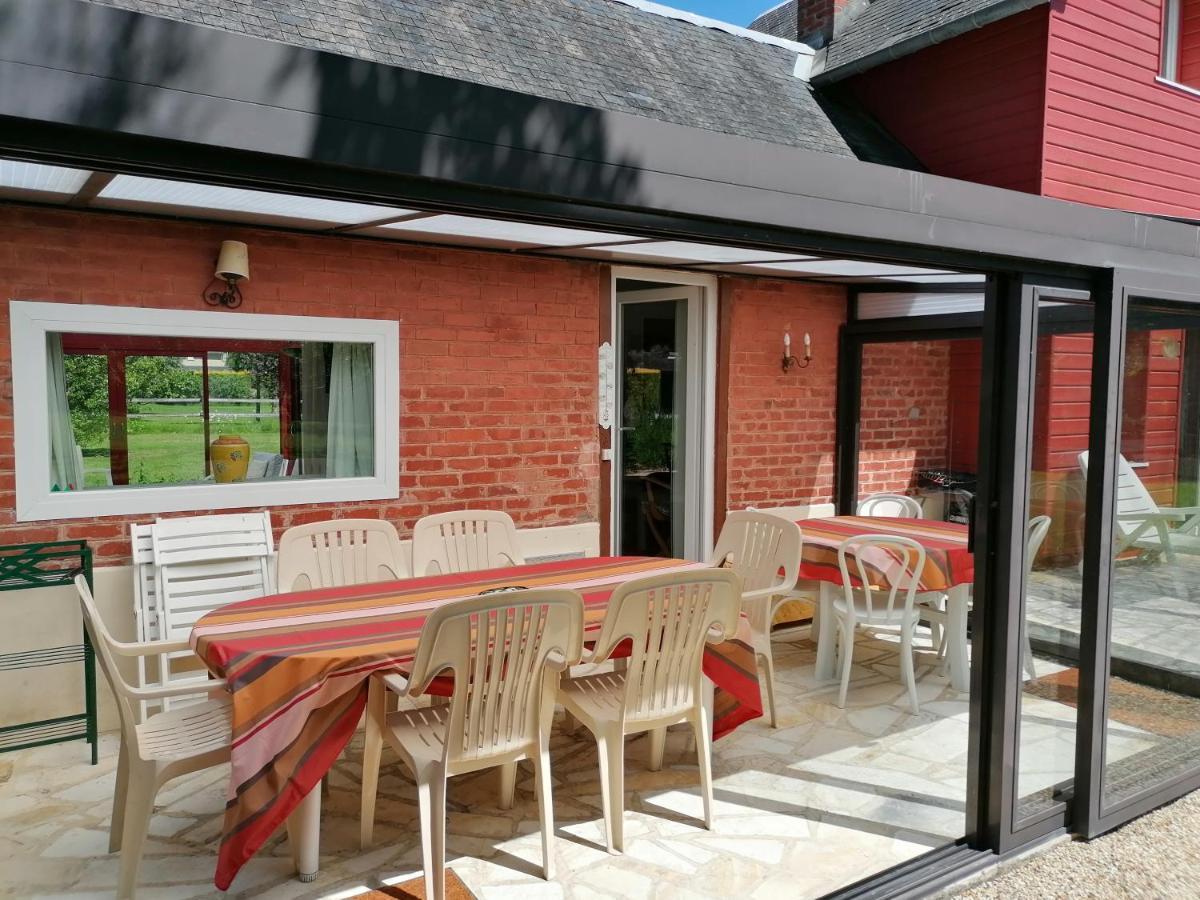 Maison grand jardin pres Port en Bessin et Bayeux, proche plages du débarquement Commes Esterno foto