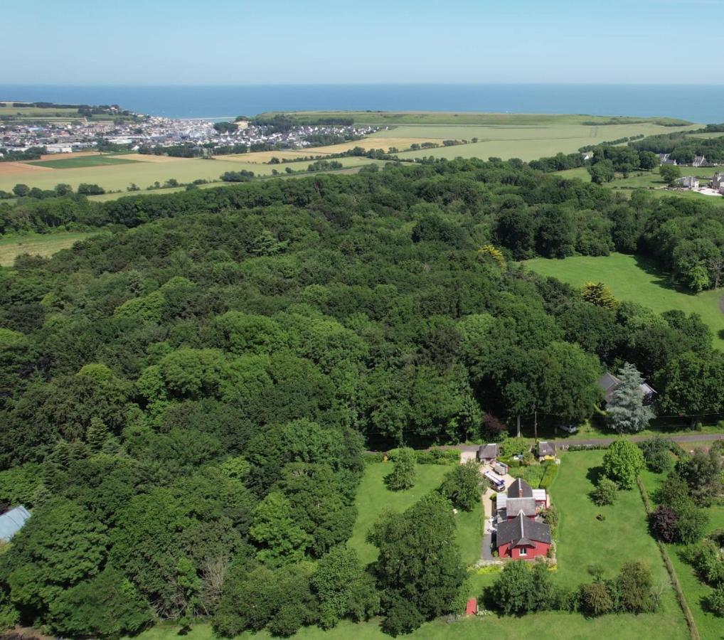 Maison grand jardin pres Port en Bessin et Bayeux, proche plages du débarquement Commes Esterno foto